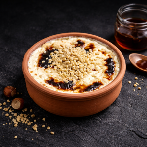 أرز بالحليب في الفرن