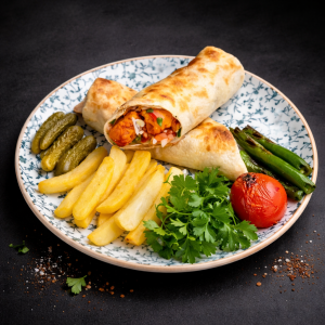 سندويشة قطع دجاج صغيرة