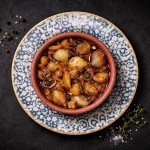 فطر بالثوم والبصل