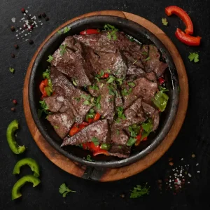 كبد الضأن المقلي